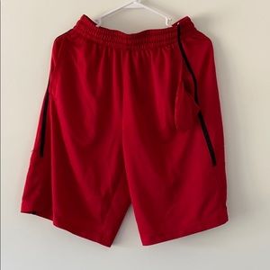 Jordan Red Shorts